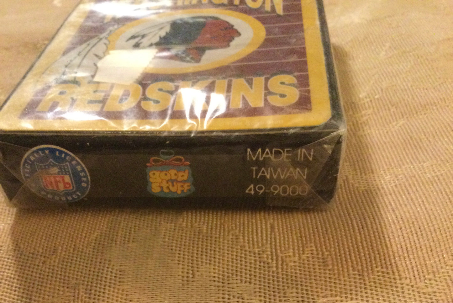 Vtg Washington Redskins Playing Cards Sealed