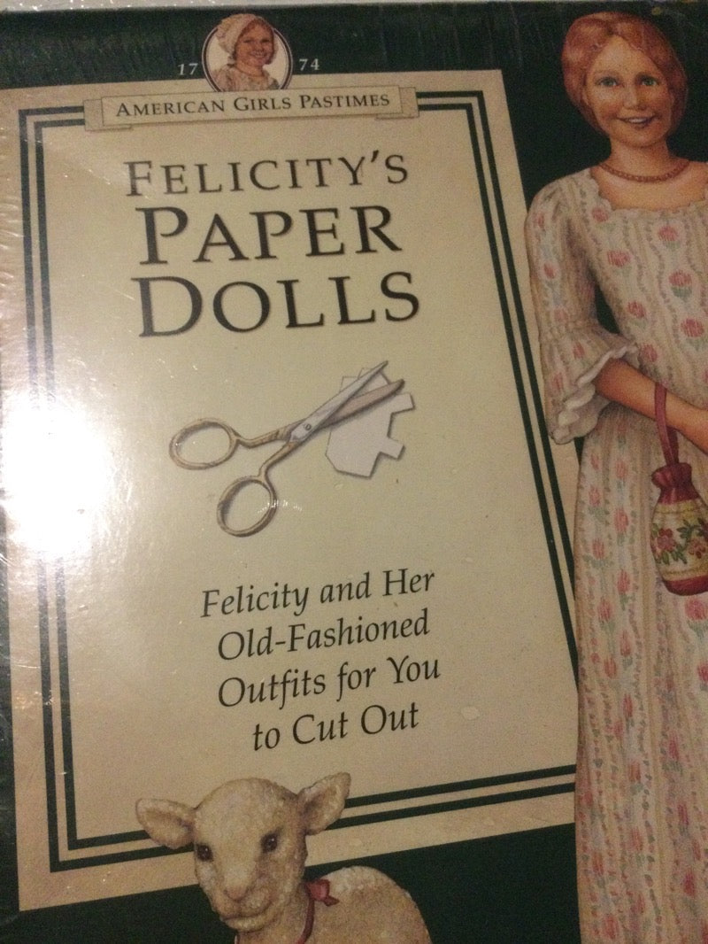 American Girl Felicity’s Paper Dolls