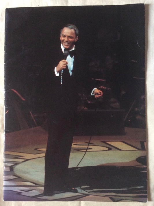 Frank Sinatra 1982 Concert Program