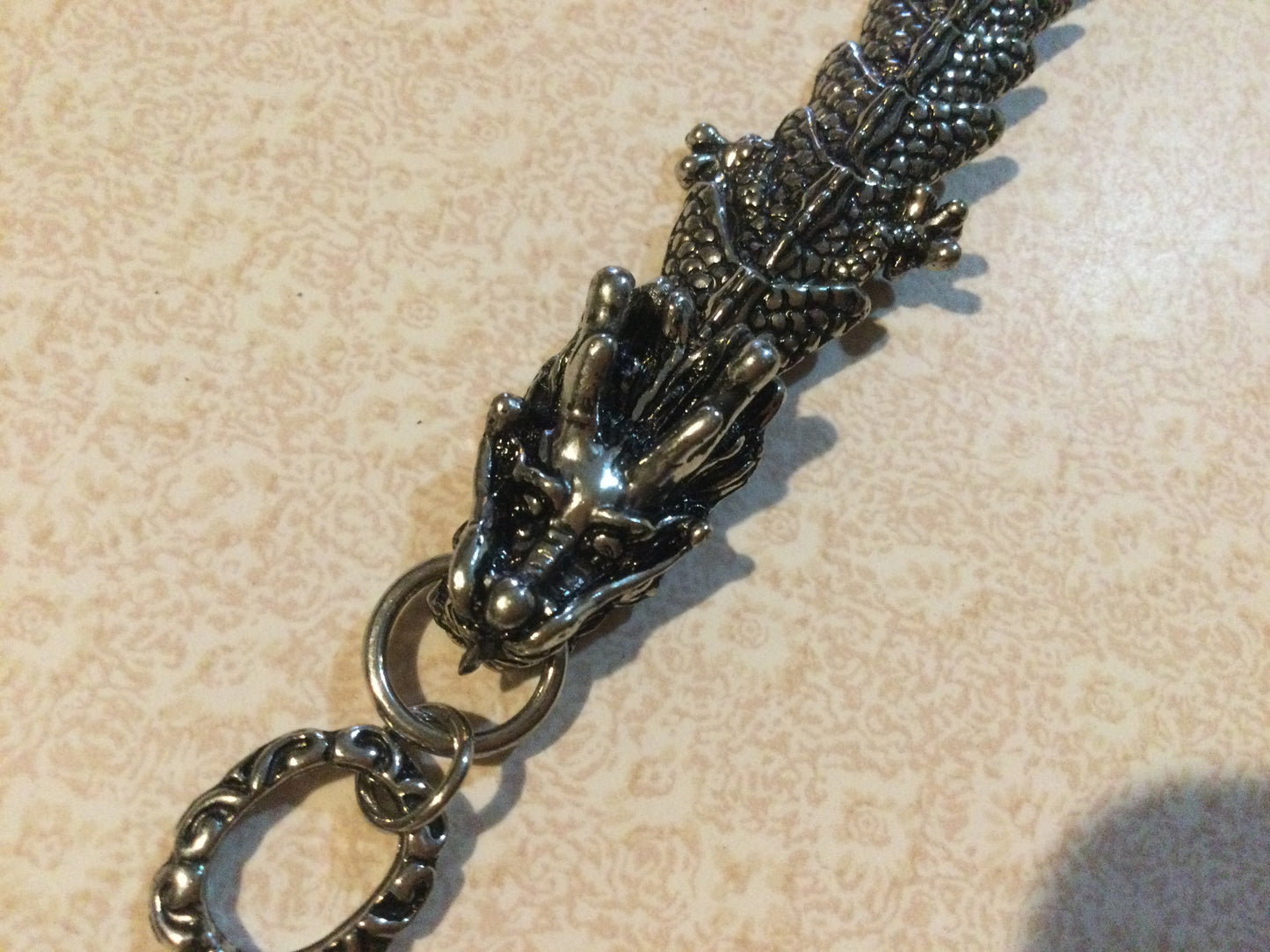 Vtg Silvertone Dragon Bracelet