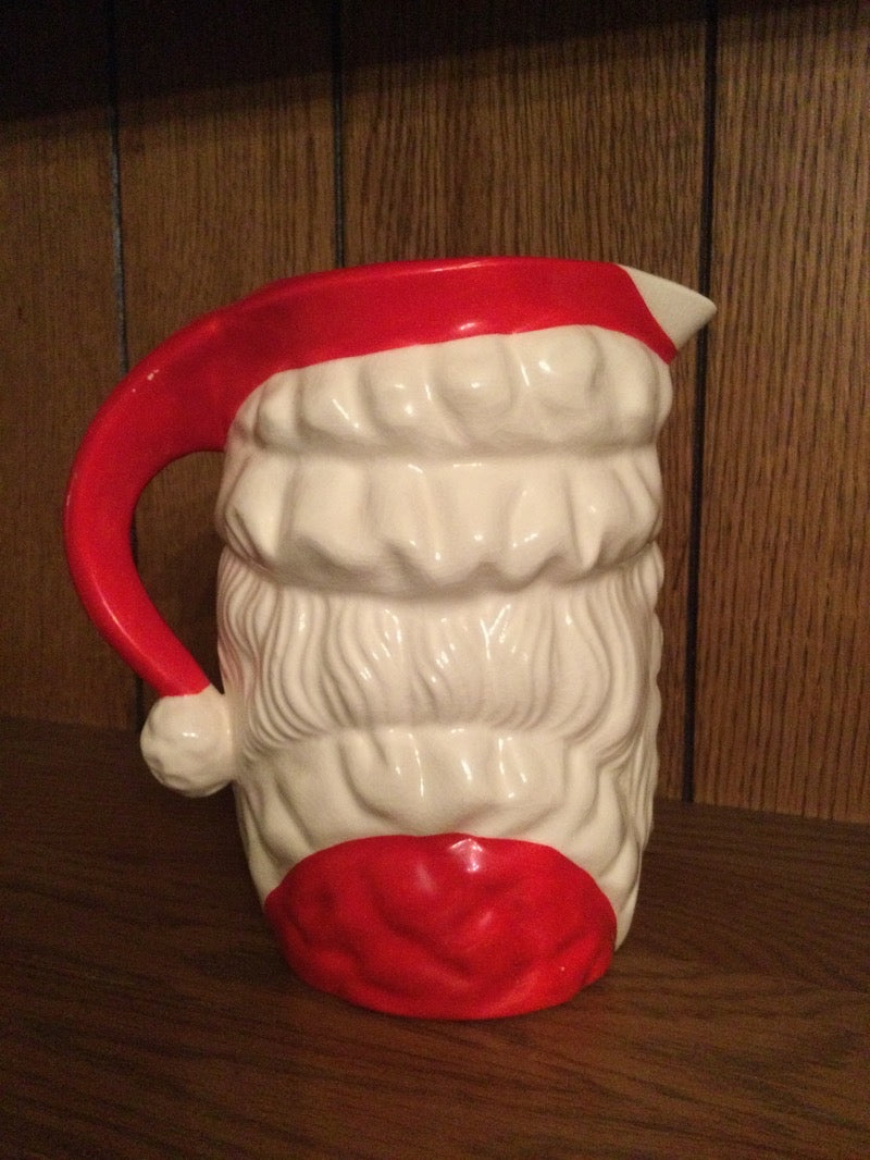 Brinn’s Winking Santa Pitcher