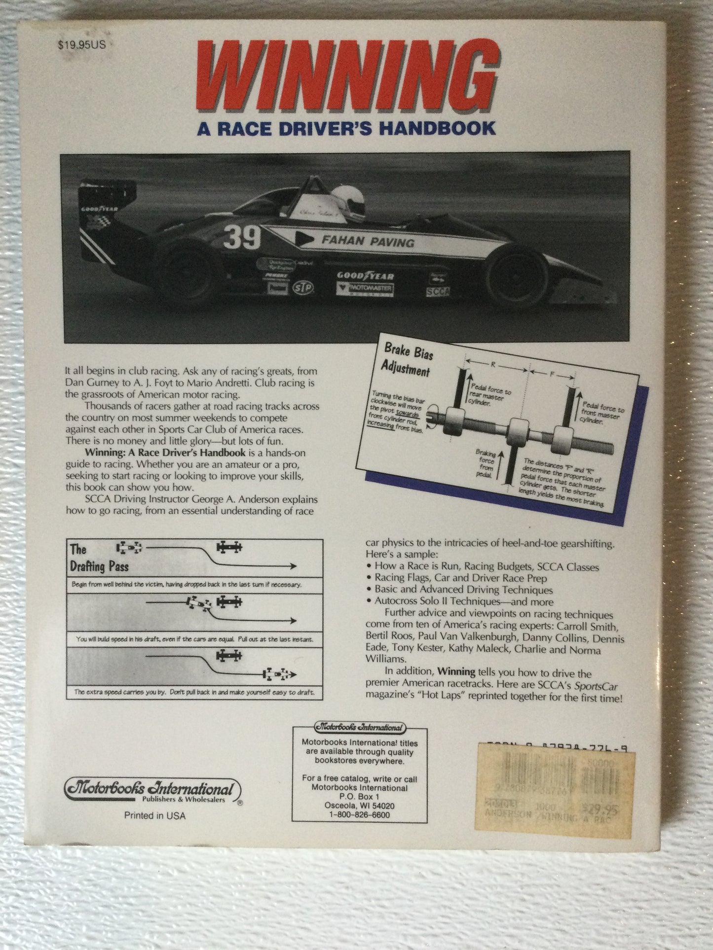 Book- Winning, A Race Drivers Handbook