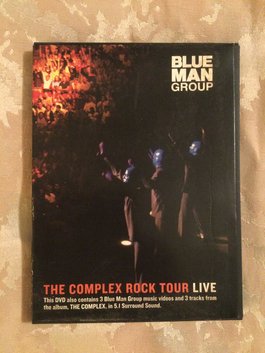 Blue Man Group DVD The Complex Rock Tour Live