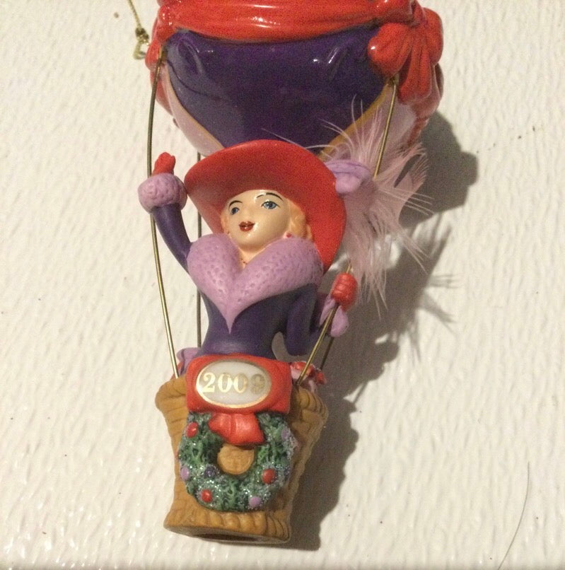 Danbury Mint 2009 Red Hat Society Ornament