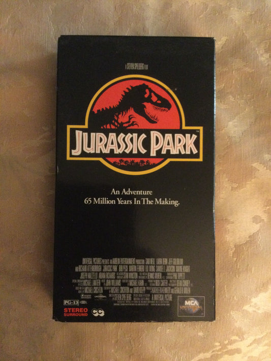VHS Jurassic Park 1993