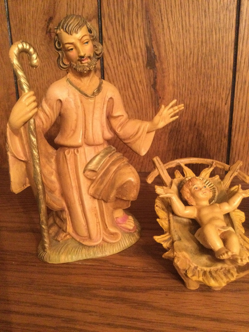 (UA#)Holy Family Nativity Figures Italy