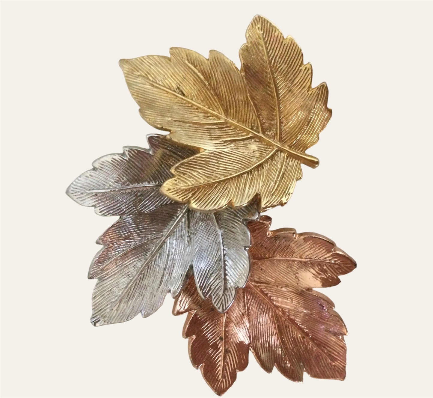 (BK#) Jewelry Fall Leaves Brooch