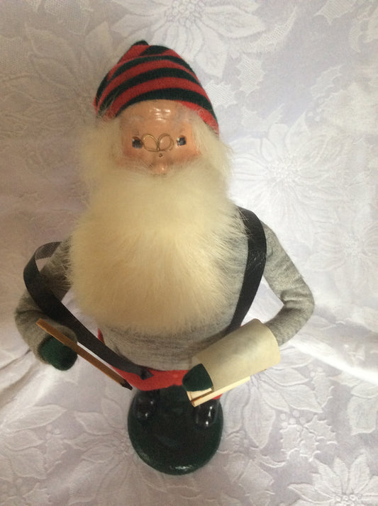 Sold! Byers Choice 1986  Santa with List