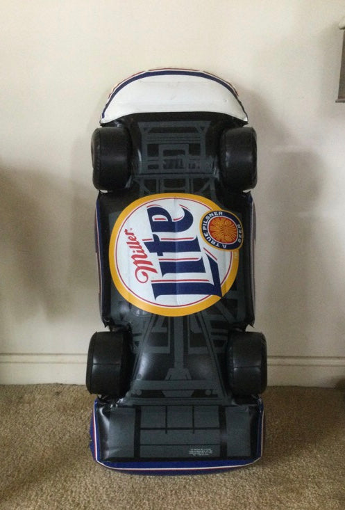 (T#) Nascar-Miller Lite  Rusty Wallace inflatable car