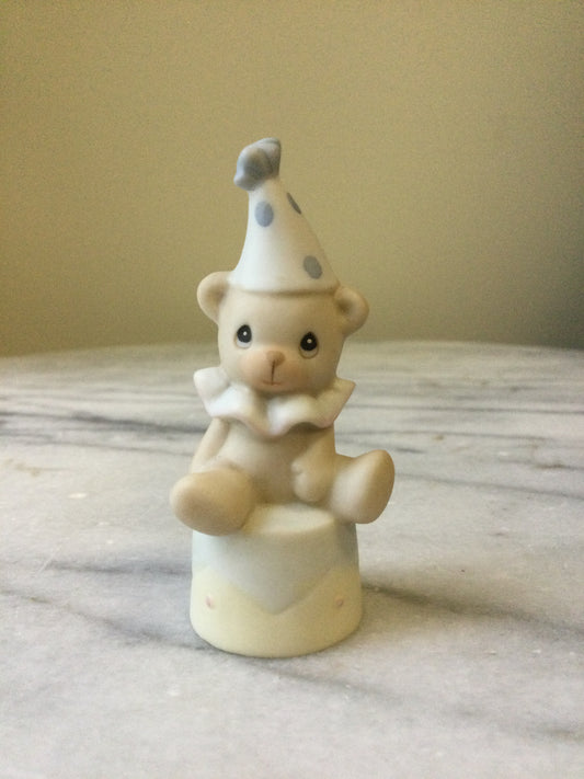 (T#) Precious Moments Clown Bear 1995