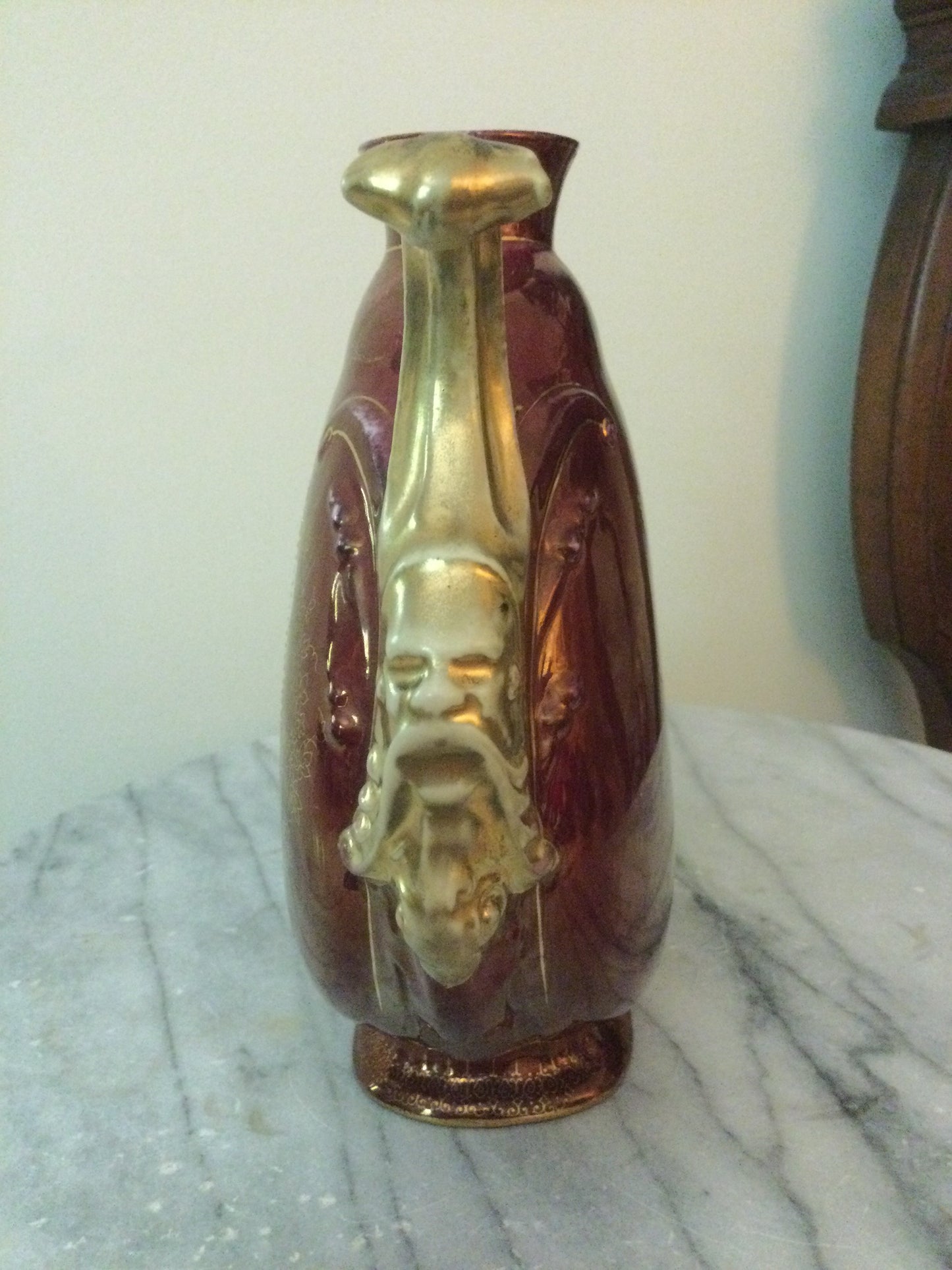 (G#) Royal Saxe Vase