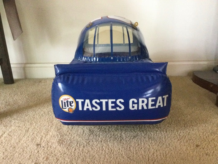 (T#) Nascar-Miller Lite  Rusty Wallace inflatable car