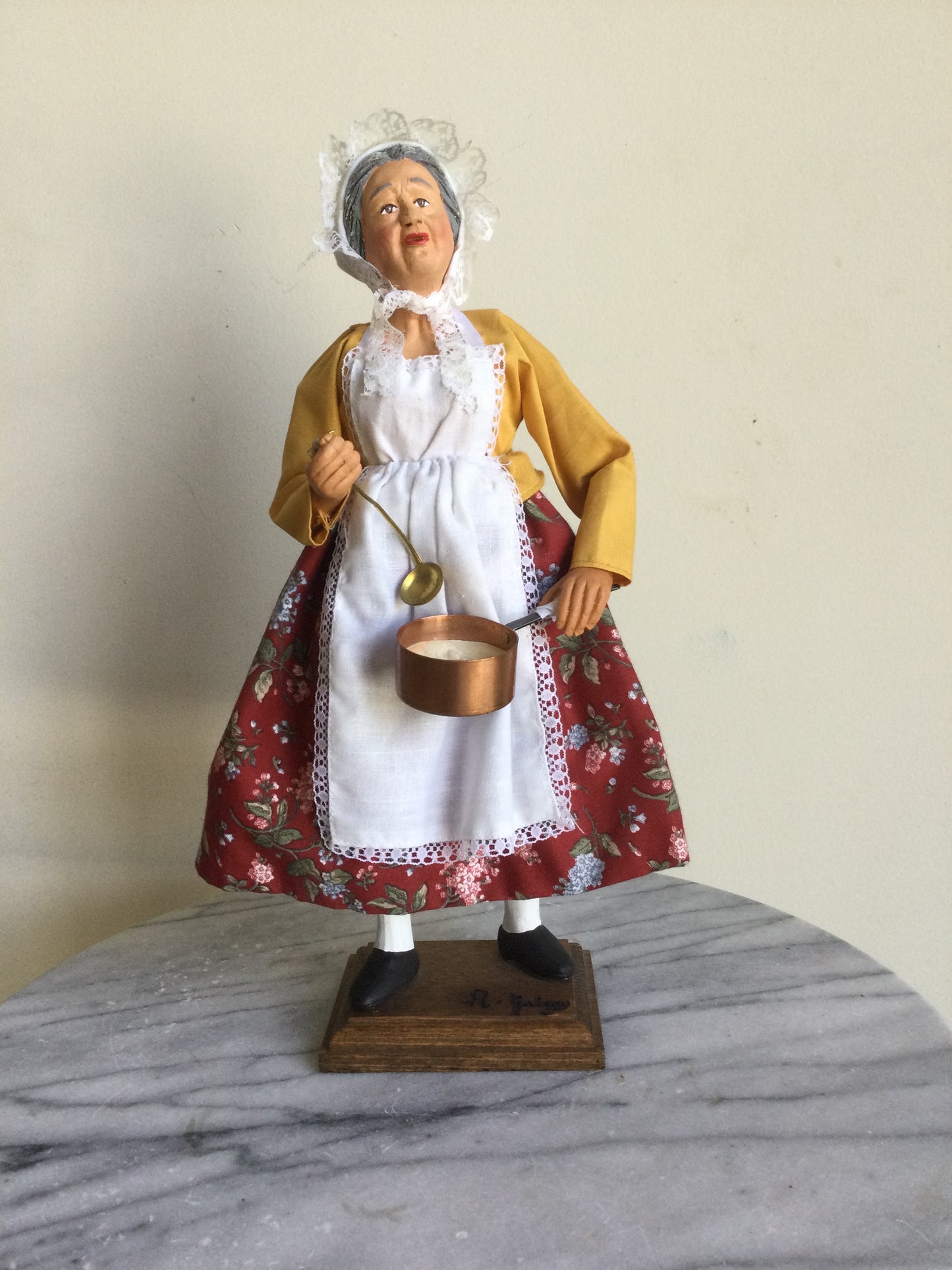 (B#) Santon de Provence Clay Sculpture